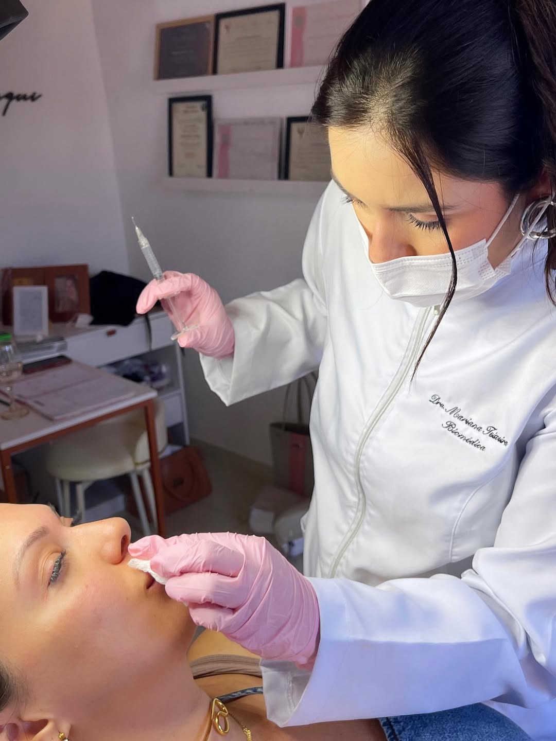Resultado — Preenchimento labial